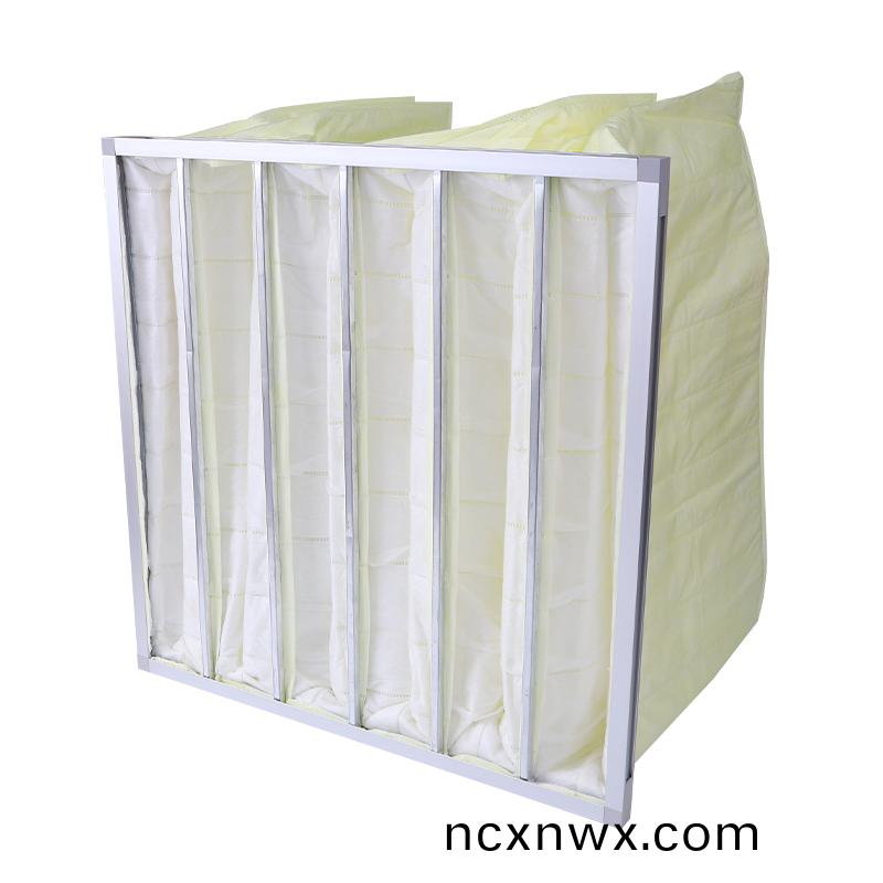 中(zhong)傚(xiao)袋式(shi)過(guo)濾器咊新(xin)風機組的(de)關係